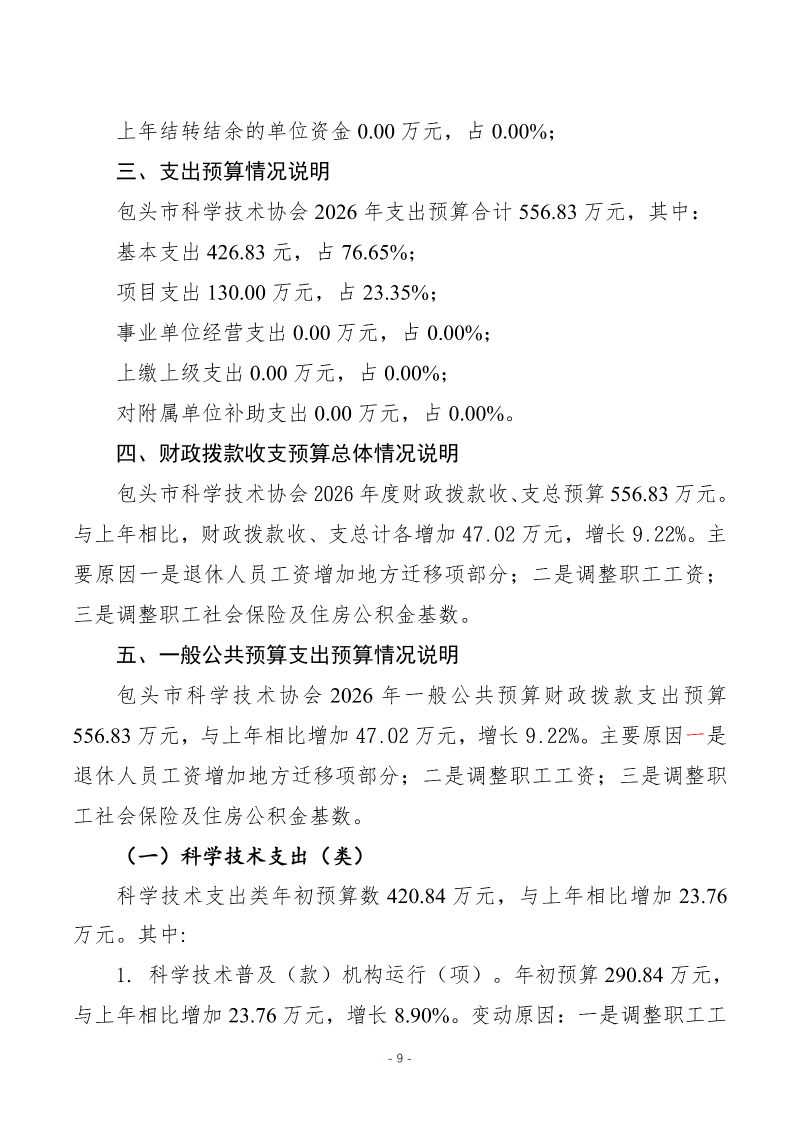 2026年预算公开包头市科学技术协会本级_11